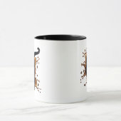 Mug Black Cat Coffee Splash (Centre)