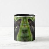 Mug Black Cat Double Sided (Centre)