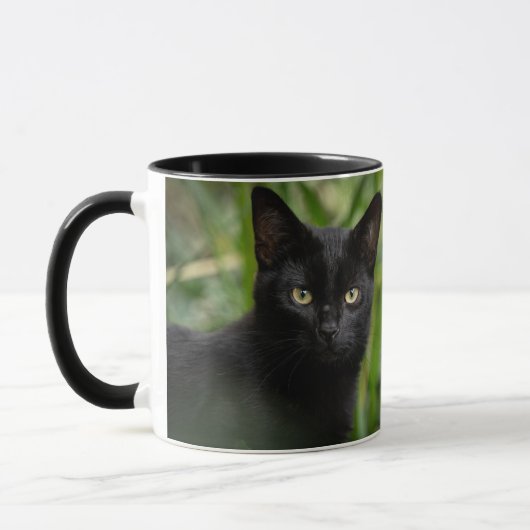 Mug Black Cat Double Sided (Gauche)