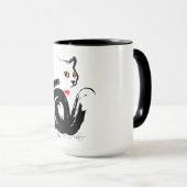 Mug Black Cat Love (Devant droit)