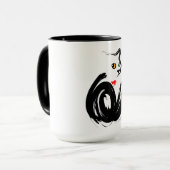 Mug Black Cat Love (Devant gauche)