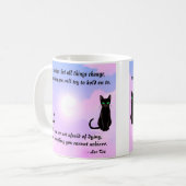Mug Black Cat Wisdom II - Whiskers célestes (Devant gauche)
