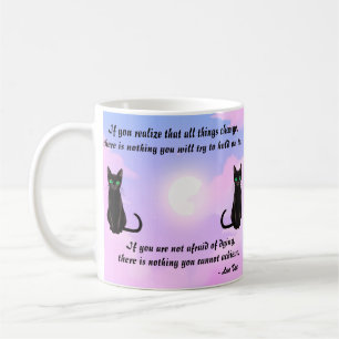 Mug Black Cat Wisdom II - Whiskers célestes