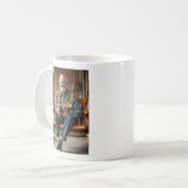 Mug Black Cross and Poem Photo Memorial (Devant gauche)