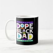 Mug Black Dad New Dad Fathers Day Gift African America (Gauche)