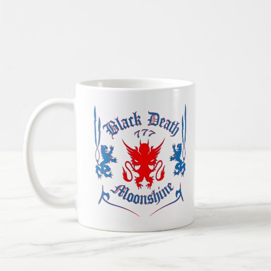 Mug Black Death 777 - Red Louie (Gauche)