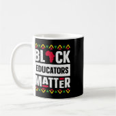 Mug Black Educators Problacher Enseignant Black Histor (Gauche)