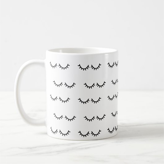 Mug Black Eyelashes (Gauche)