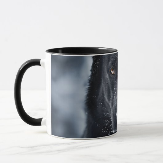 Mug Black German Shepherd (Gauche)