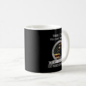 Mug Black German Shepherd American Flag Three Things Y (Devant droit)