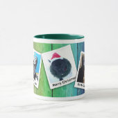 Mug Black German Shepherd Puppy Winter Holiday 11, ZKA (Centre)