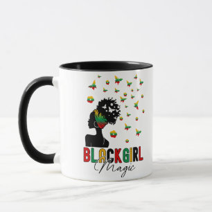 Mug Black Girl Magic Afro Femme