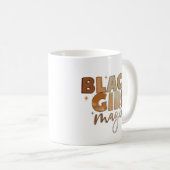 Mug Black Girl Magic Afro Femme (Devant droit)