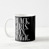 Mug Black Girls Been Magic Melanin African American Hi (Gauche)