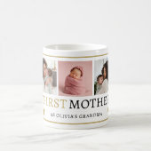 Mug Black & Gold 5 Photo Collage de photos Fête des mè (Centre)