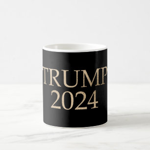 Mug Black Gold Donald Trump 2024