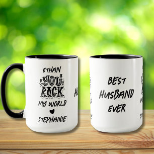 Mug Black Grunge Tu Fais Chavirer Mon Monde Meilleur M