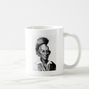 Mug Black Hawk ~ Sac Sauk Chef indien