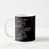 Mug Black History Black Leaders Melanin African Men Wo (Gauche)