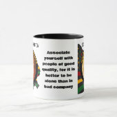 Mug Black History Mois BOOKER T WASHINGTON Citation (Centre)