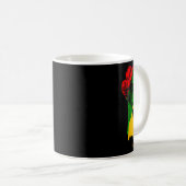 Mug Black History Mois Premier Black Power Femmes afri (Devant droit)