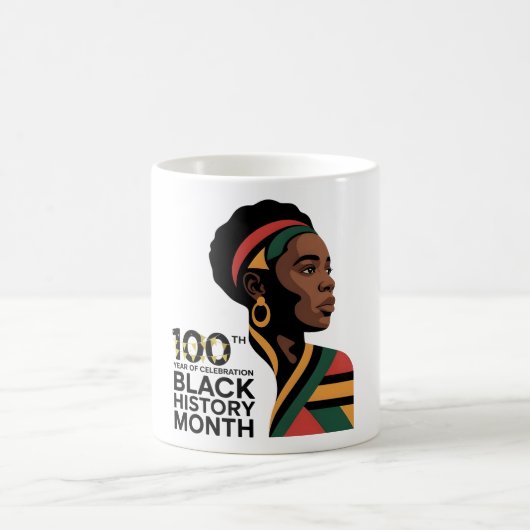 Mug Black History Month – 100 Years of Celebration  (Centre)