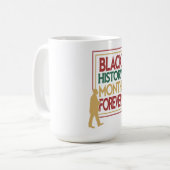 Mug Black History Month Forever Typography (Devant gauche)