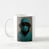 Mug Black Lab in Scrubs (Gauche)