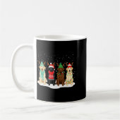 Mug Black Lab Labrador Dog Christmas Crew Matching Fam (Gauche)