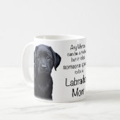 Mug Black Lab - Labrador Mom (Devant gauche)