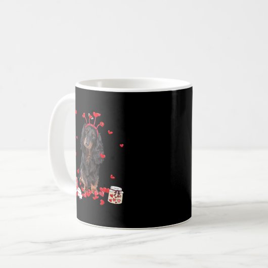 Mug Black Labrador Je vous entends ne pas écouter (Devant gauche)