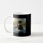 Mug Black Labrador Retriever Chien Chasse Canards Dans (Gauche)