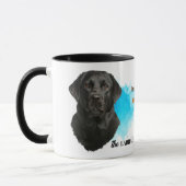 Mug Black Labrador Retriever Chien Loyal Friend (Gauche)