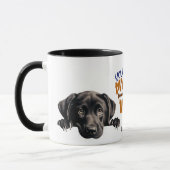 Mug Black Labrador Retriever Chien Vous Faites Ma Queu (Gauche)