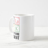 Mug Black L'élément primordial Mois de l'histoire des (Devant gauche)