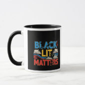 Mug Black Lit Matters | Littérature afrocentrique auda (Gauche)