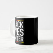 Mug Black Lives Blm Human Rights Black History Month  (Devant gauche)