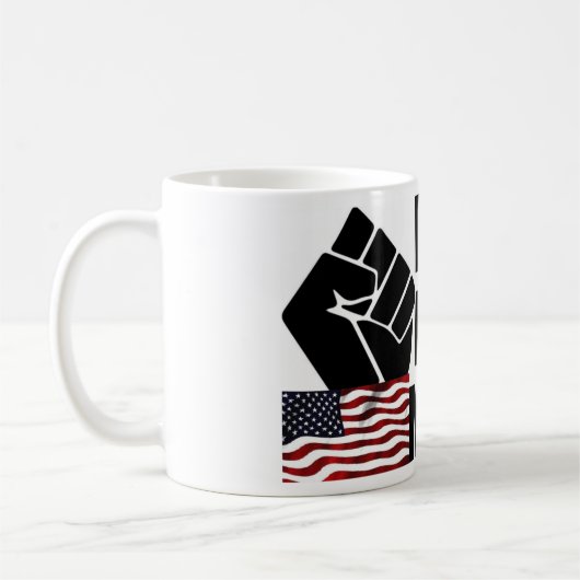 Mug black lives matière Collection USA Flag (Gauche)