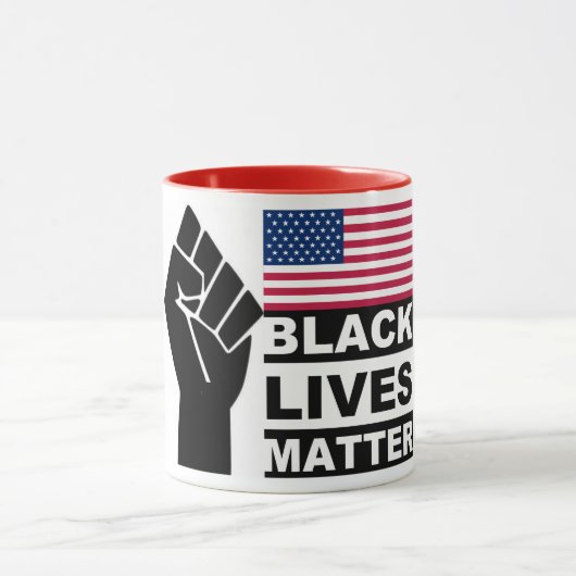 Mug Black Lives Matt USA Flag collection (Centre)