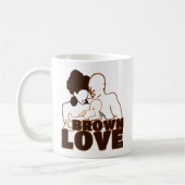 Mug Black Love Brown Love (Gauche)