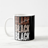 Mug Black Love Excellence Joy Pride Black History Afri (Gauche)