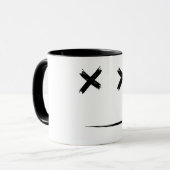 Mug Black Marshmallow Cool Musique esthétique (Devant gauche)