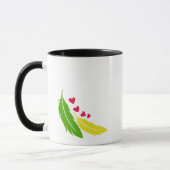 Mug Black Masked Lovebirds (Gauche)