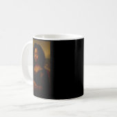 Mug Black Mona Lisa Afro African Melanin Black History (Devant gauche)