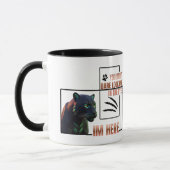 Mug Black Panther Graphic "I'm Here"   (Gauche)