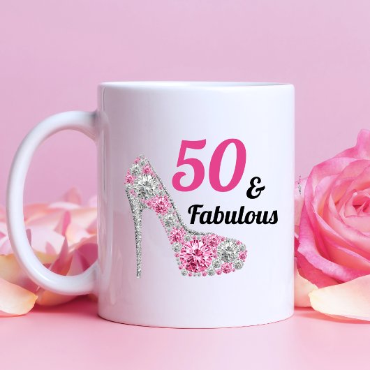 Mug Black Pink 50 et fabuleuse fête d'anniversaire