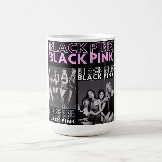 Mug Black Pink - BP (Centre)