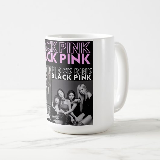 Mug Black Pink - BP (Devant droit)