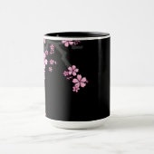 Mug Black Pink Sakura design japonais :: (Centre)