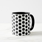 Mug Black points regular (Devant droit)